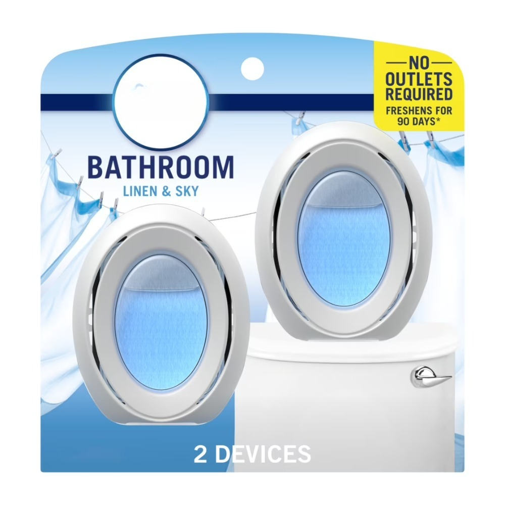 Home Fragrance Fresh Linen - Bathroom Air Freshener Odor-Fighting Linen and