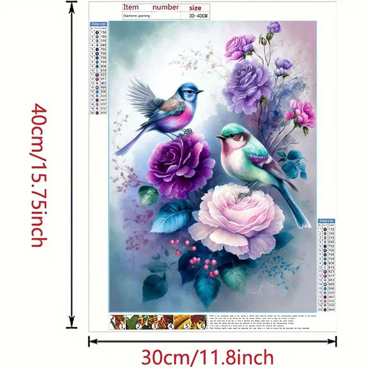 Fragrance Home Decor - 1 Set of Bird Song Flower