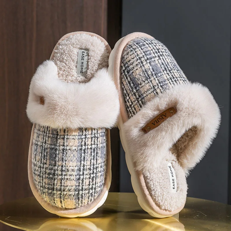 Fragrance Your Home - Retro Small Fragrance Couple Cotton Slippers