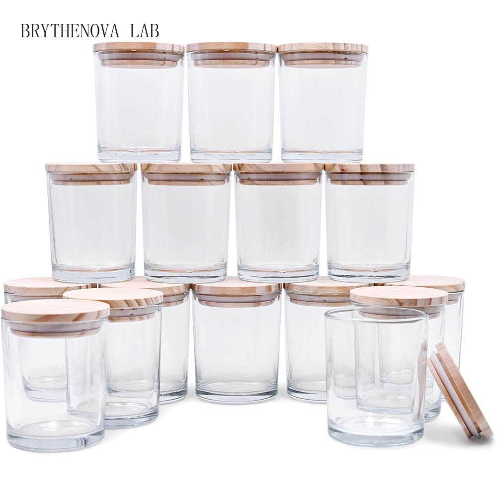 Amber Jar Candle - 200ml Thick Candle Jars for Making