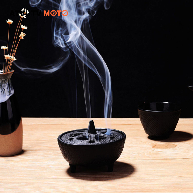 Home Fragrance Incense - Creative Mini Cast-iron Incense Burner Sandalwood
