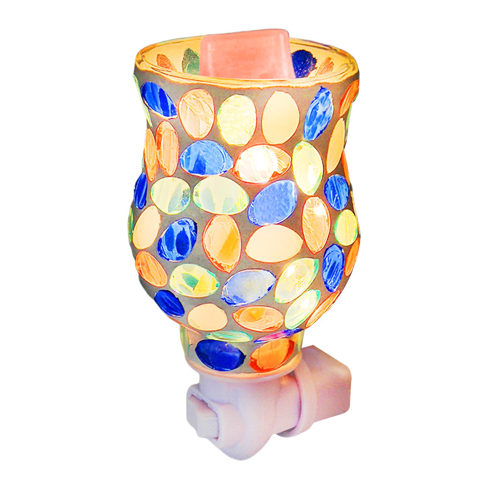 Home Fragrance Incense - Mosaic Glass Plug in Wax Melt