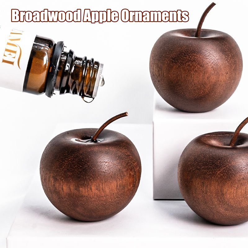 1PCS Of Wooden Apple Shaped Es - Home Fragrance With Essential Oils review and price
