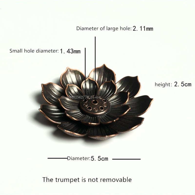 Alloy Line Incense Burner Lotu - Home Fragrance Incense review and price