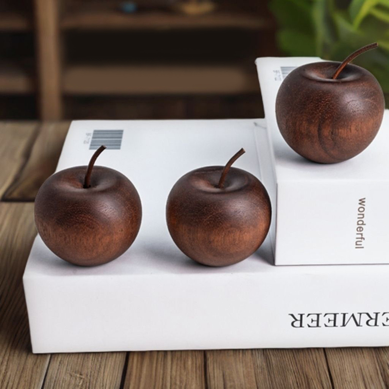 1PCS Of Wooden Apple Shaped Es - Home Fragrance With Essential Oils review and price