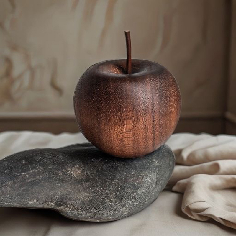 1PCS Of Wooden Apple Shaped Es - Home Fragrance With Essential Oils review and price