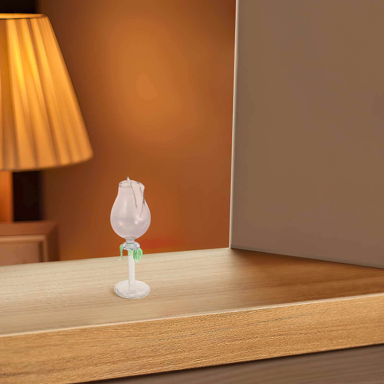 2Pcs Flower Shaped Glass Essen - Home Fragrance With Essential Oils review and price
