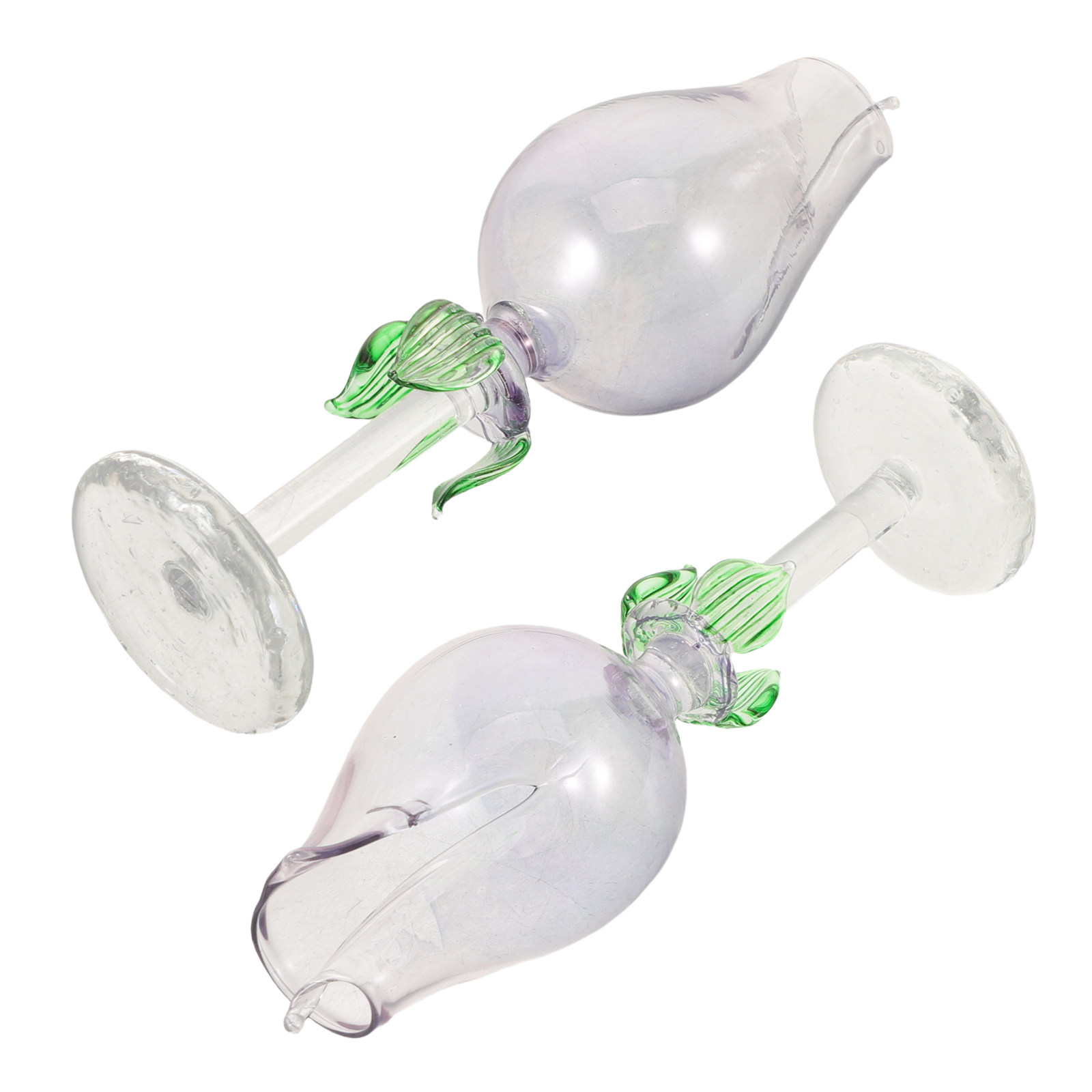 2Pcs Flower Shaped Glass Essen - Home Fragrance With Essential Oils review and price