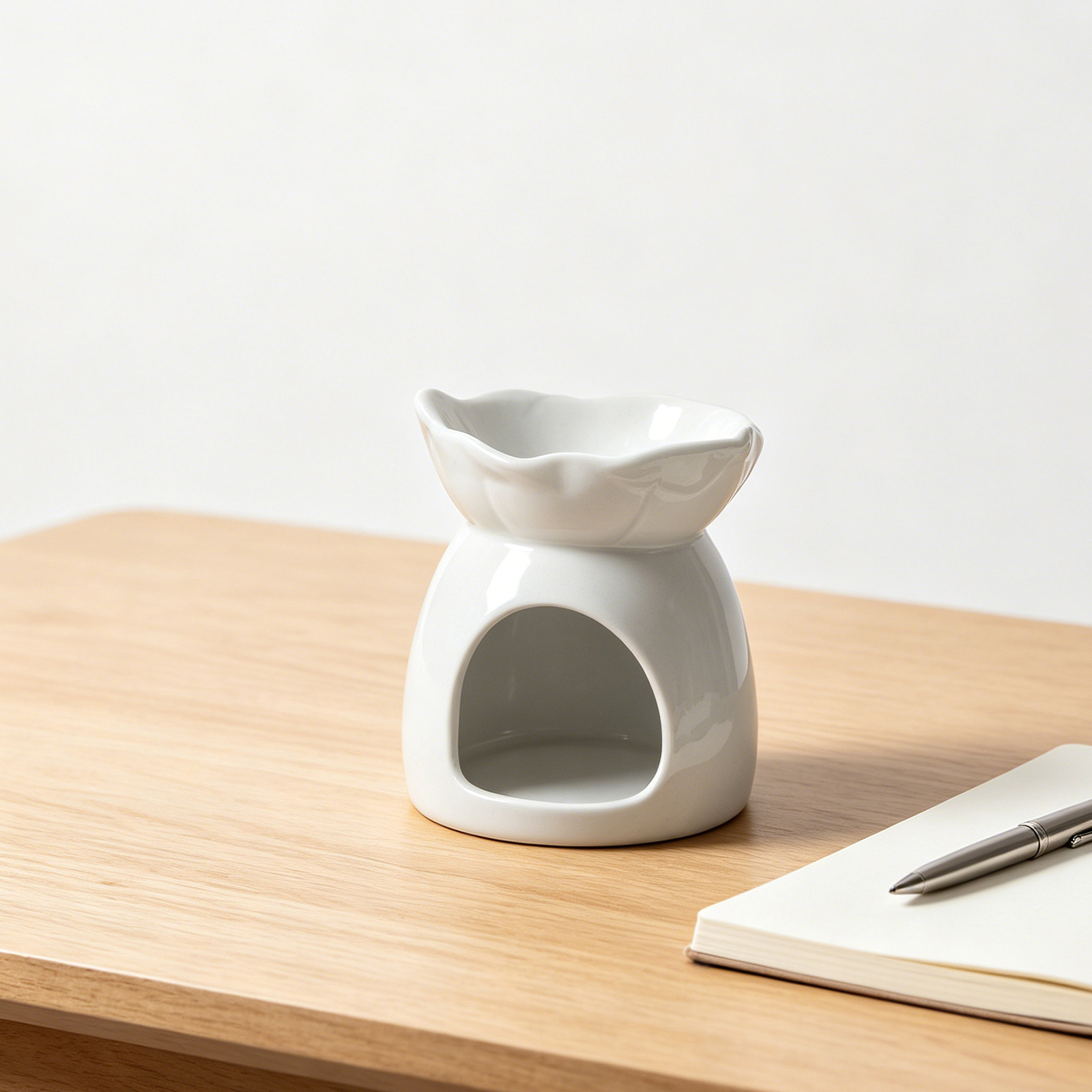 Ceramic Holder Elegant Leaf-Sh - Home Fragrance With Essential Oils review and price