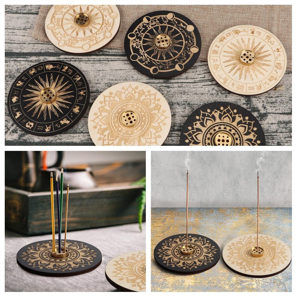 New Wood Incenses Holder 10cm  - Home Fragrance Incense review and price