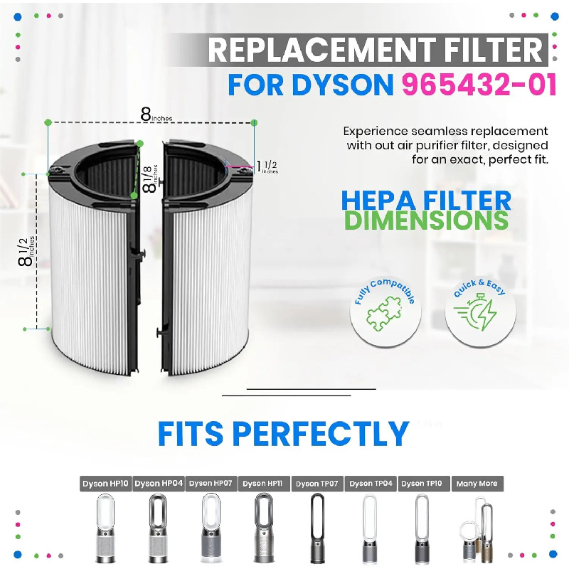 Carbon Filter for Dyson TP06/T - Dyson Fan Tp07 review and price