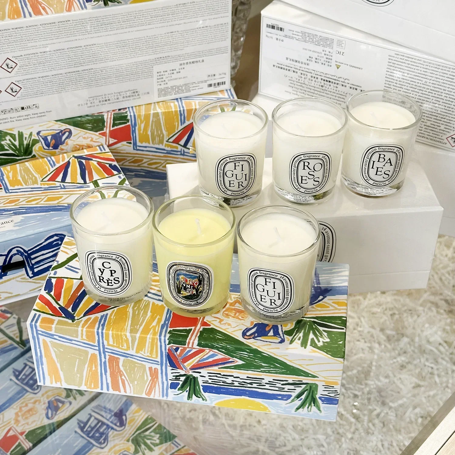 Aromatherapy Candle Natural Pl - Home Fragrance In French review and price