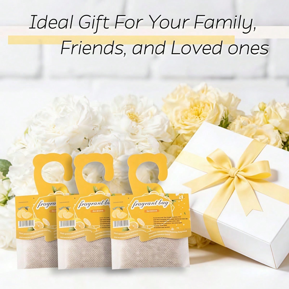 Hanging Lemon Scented Sachets, - Fragrance Home Decor review and price