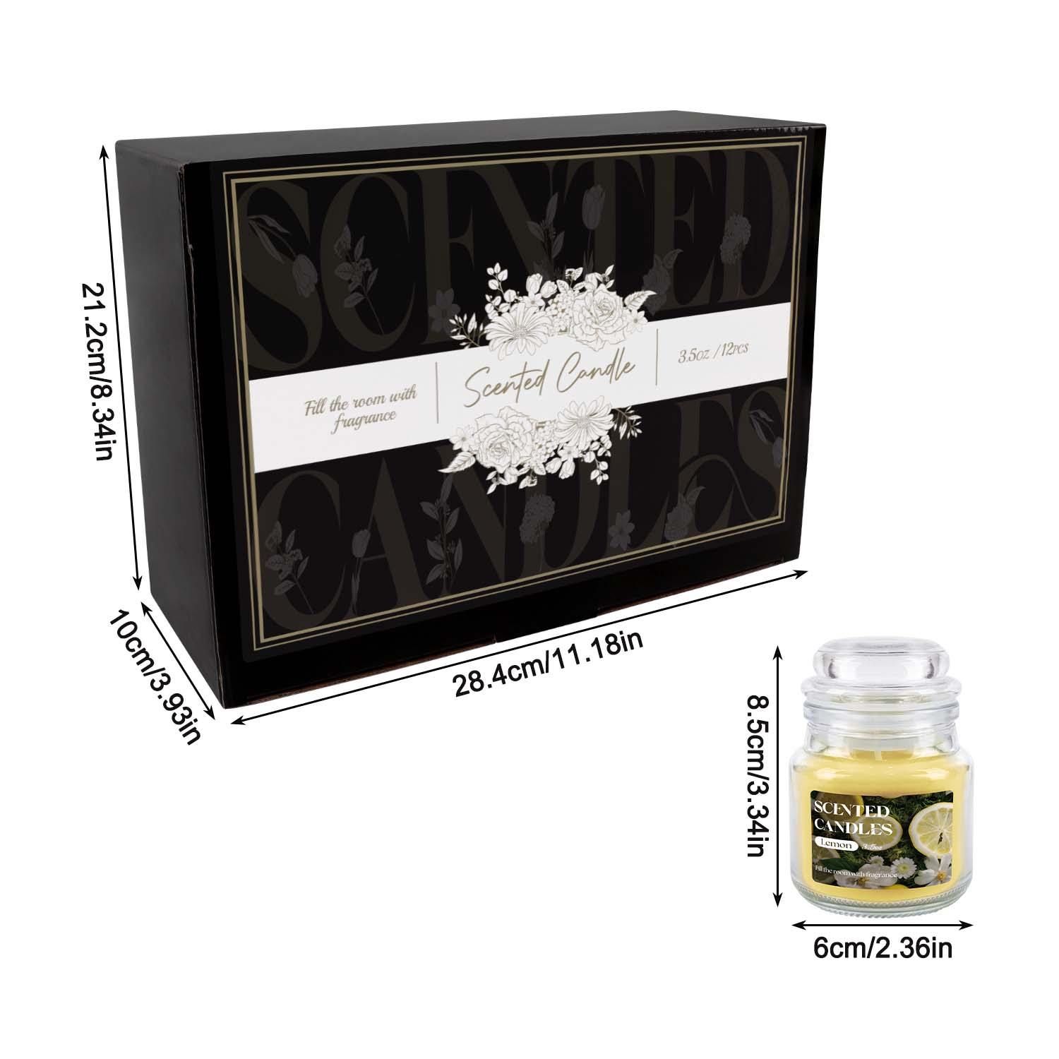 12 pieces of rotating bottle c - Fragrance Your Home review and price
