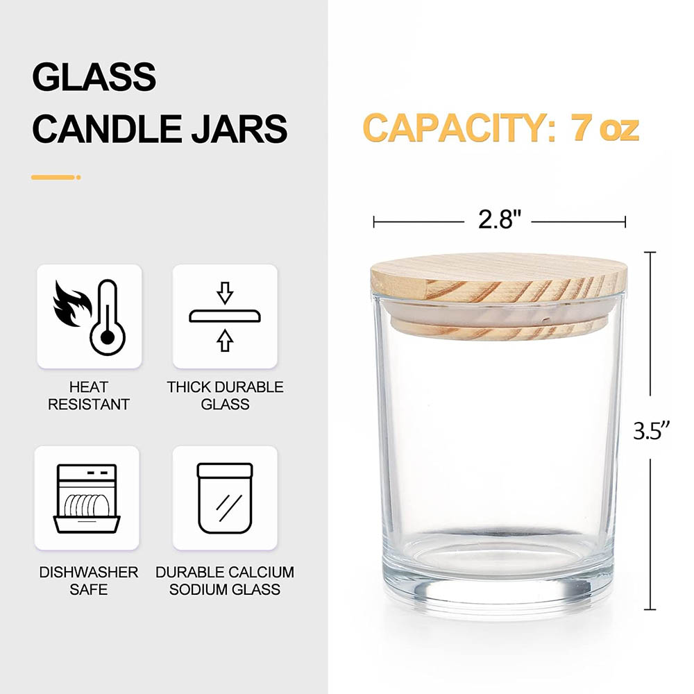 200ml Thick Candle Jars for Ma - Amber Jar Candle review and price