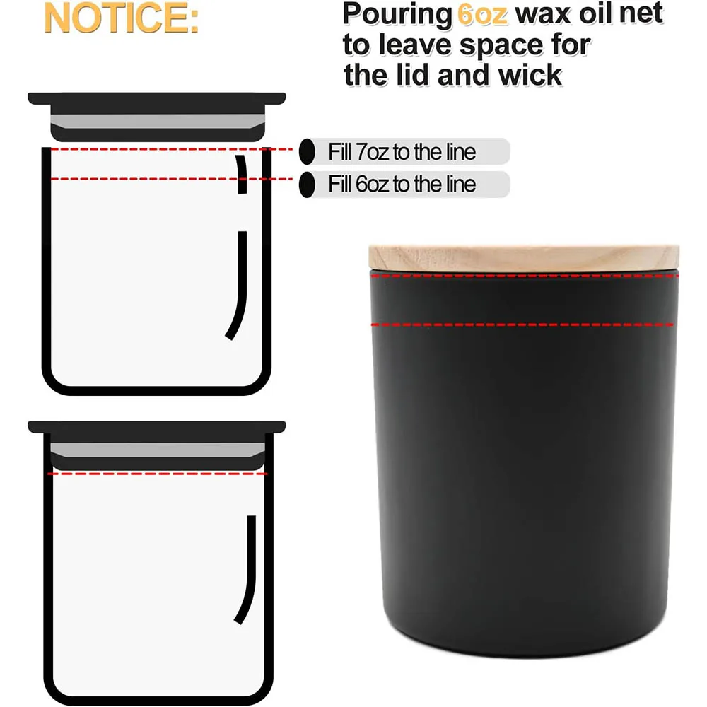 200ml Thick Candle Jars for Ma - Amber Jar Candle review and price