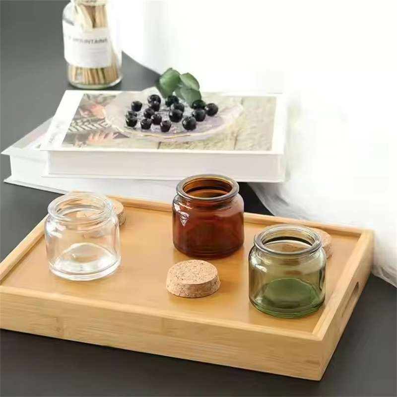 60pcs DIY Candle Glass Cups wi - Amber Jar Candle review and price