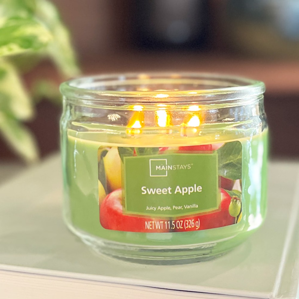 BLUE-Glass Jar Candle with Swe - Fragrance In Home review and price