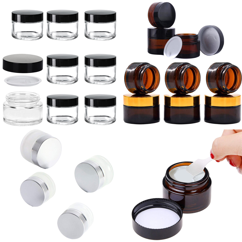 5Pcs 5g-100g Mini Amber Round  - Amber Jar Candle review and price